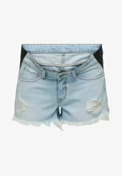 ONLY MATERNITY HIGH WAIST - Jeans Shorts - Light Blue Denim -Mode Verkauf 6f72e5b03bcd4eabb10c6281015c4d6c 1