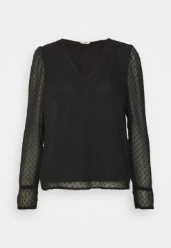 ONLY ONLLOTTE V NECK BLOUSE - Langarmshirt - Black -Mode Verkauf 7184a418ce3a4f07a4c5afe0952fc50b 1