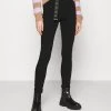 ONLY ONLNANNA - Jeans Skinny Fit - Black