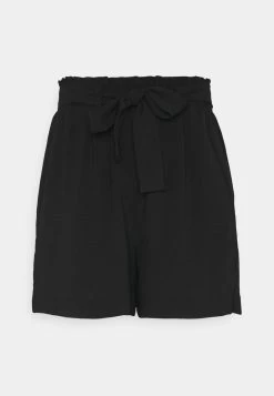 ONLY ONLMETTE PAPERBAG - Shorts - Black -Mode Verkauf 73817f54bcfc43538157e40d4981cffc