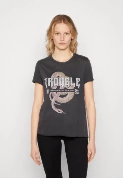 ONLY ONLLUCY - T-Shirt Print - Black