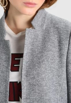 ONLY ONLSOHO COATIGAN - Kurzmantel - Light Grey Melange -Mode Verkauf 7629e2f5f94f44569316812c7ad7b348