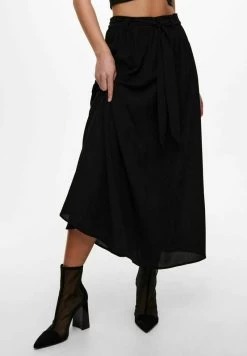 ONLY LANG - Maxirock - Black 11 ONLY LANG - Maxirock - Black -Mode Verkauf 7652b0851d894ad6b64f7be53e28546f