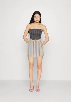 ONLY ONLTINE WITH WRAP EFFECT - Shorts - Whitecap Gray Clear Sky/purple Rose/sundress -Mode Verkauf 76f99abf746a4f62887499b1327e904c