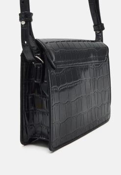 ONLY ONLPENNY CROSS BODY BAG - Umhängetasche - Black/shiny Silver Trim -Mode Verkauf 7715d154ed9c420783b8e07d8831c786