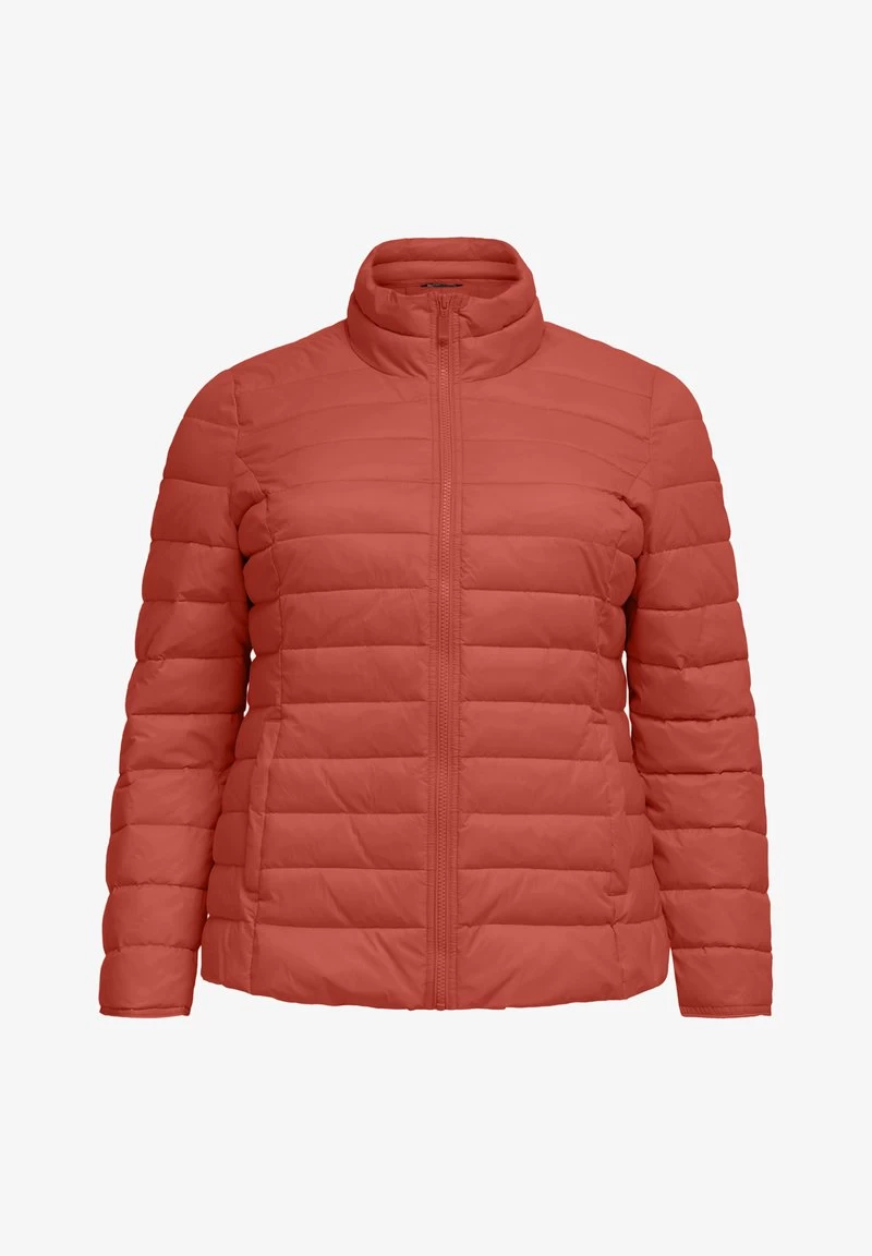 ONLY CARMAKOMA PUFFER ÜBERGANGSTEPP PLUS SIZE - Winterjacke - Rot 3 ONLY CARMAKOMA PUFFER ÜBERGANGSTEPP PLUS SIZE - Winterjacke - Rot