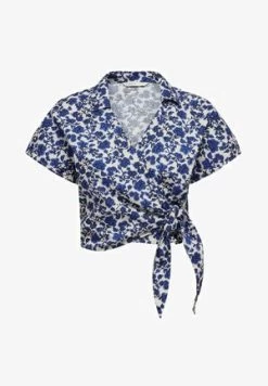 ONLY GEKNOTETE - Hemdbluse - Cloud Dancer -Mode Verkauf 78a8e1135d0a468b9c0acc361b5e3149