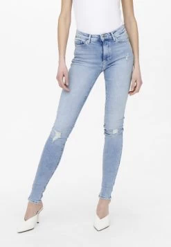 ONLY ONLPAOLA LIFE - Jeans Skinny Fit - Light Blue Denim