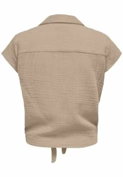 ONLY GEKNOTETE - Hemdbluse - Oxford Tan 11 ONLY GEKNOTETE - Hemdbluse - Oxford Tan -Mode Verkauf 7b449be77e6b49e0bda97e989548ee4d