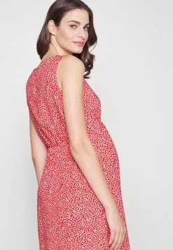 ONLY MATERNITY OLMNOVA LIFE SARA DRESS - Freizeitkleid - High Risk Red -Mode Verkauf 7c4a5894ac374148820ef98bf3f7fd6b