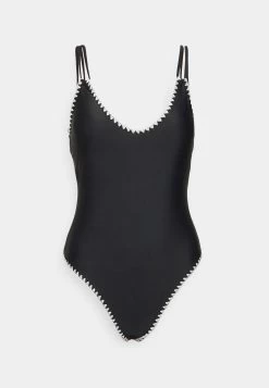 ONLY ONLTRICIA BOHEMIAN SWIMSUIT - Badeanzug - Black -Mode Verkauf 7c77cdf7a78d4f5fb14cf305eef206c3