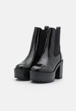 ONLY Shoes ONLTASHA BOOTIE - Plateaustiefelette - Black -Mode Verkauf 7d911ed3d5814f428adb7c4779d30acd
