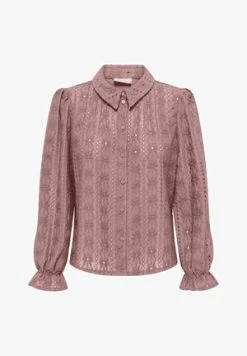 ONLY DETAILREICHE - Hemdbluse - Winetasting -Mode Verkauf 7dab222347b042369b753631179112c6
