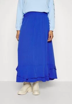 ONLY CARMAKOMA CARSONYA LIFE MID CALF SKIRT SOLID - Maxirock - Dazzling Blue -Mode Verkauf 7e82e2385c4a4be1a73faaeb28c5e070 1