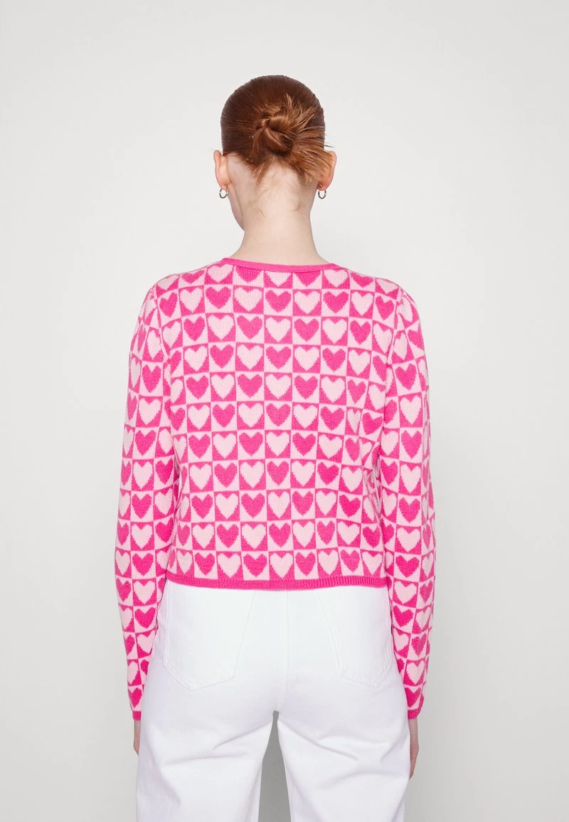 ONLY ONLLOVE CARDIGAN - Strickjacke - Fuchsia Purple 5 ONLY ONLLOVE CARDIGAN - Strickjacke - Fuchsia Purple – Bild 3