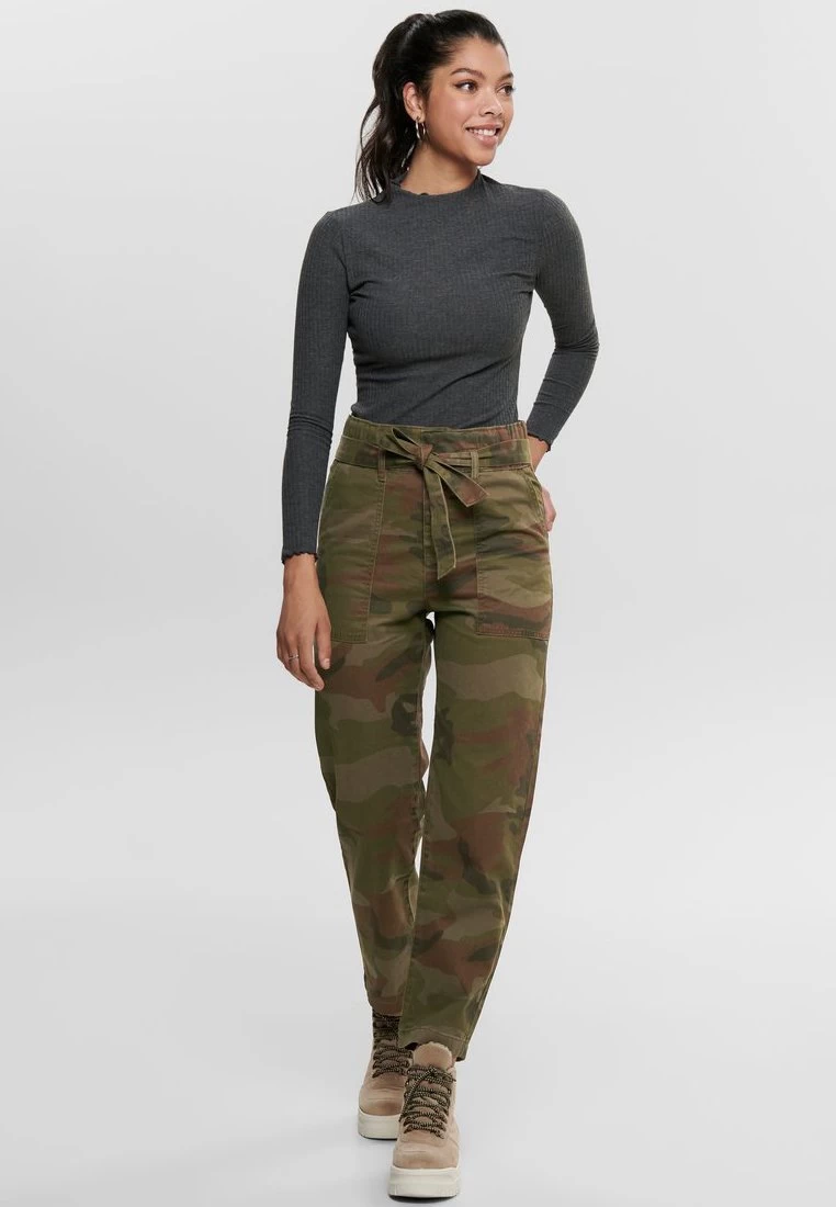 ONLY ONLEMMA HIGH NECK - Strickpullover - Dark Grey Melange 4 ONLY ONLEMMA HIGH NECK - Strickpullover - Dark Grey Melange – Bild 2