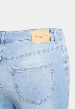 ONLY CARMAKOMA CARWILLY JEANS - Jeans Skinny Fit - Light Blue Denim -Mode Verkauf 809da276063c4b789905a93003f686ea