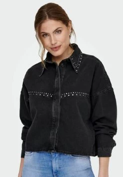 ONLY Hemdbluse - Black -Mode Verkauf 82bb04b1215a4ff3b570d5e2b241114b