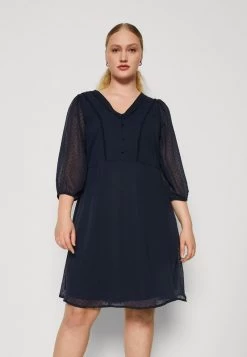 ONLY CARMAKOMA CARNEW BETTINA KNEE DRESS - Cocktailkleid/festliches Kleid - Night Sky