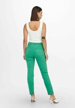 ONLY EMILYHW ANK COL PNT - Jeans Slim Fit - Marine Green 10 ONLY EMILYHW ANK COL PNT - Jeans Slim Fit - Marine Green -Mode Verkauf 84a2f5505fcc431bbc083d1b212eea53