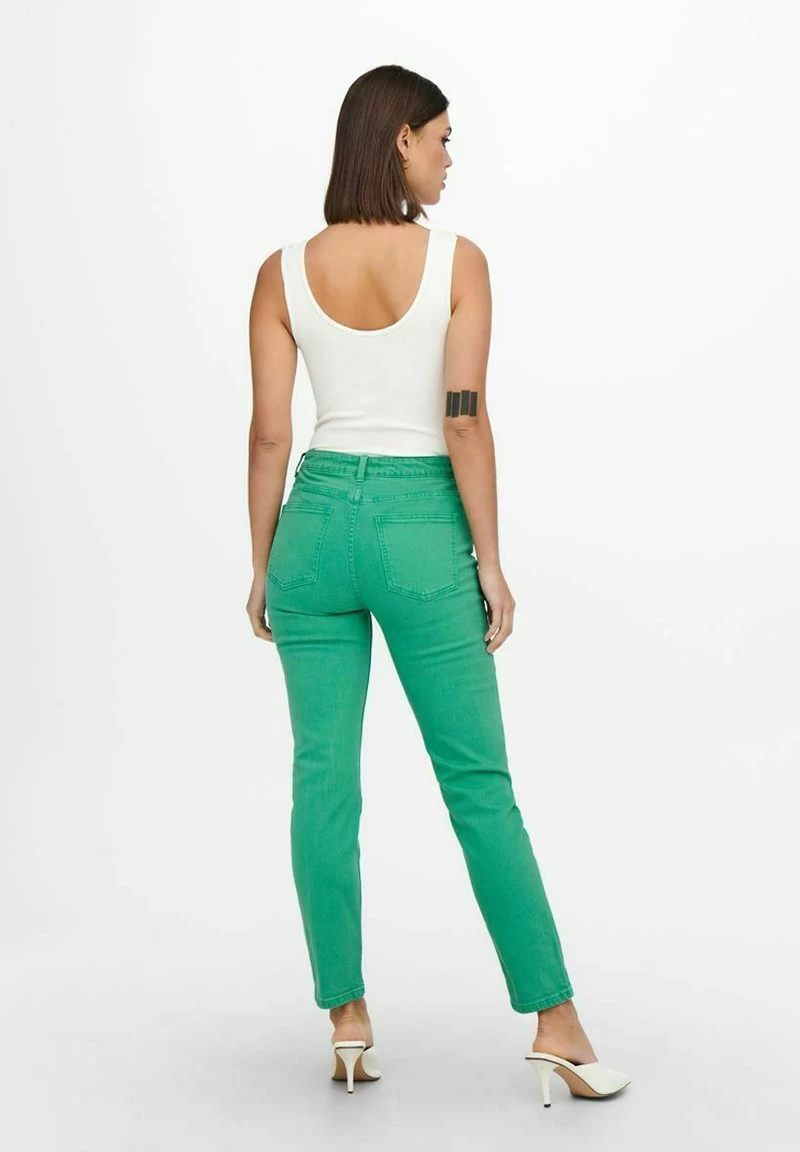 ONLY EMILYHW ANK COL PNT - Jeans Slim Fit - Marine Green 5 ONLY EMILYHW ANK COL PNT - Jeans Slim Fit - Marine Green – Bild 3
