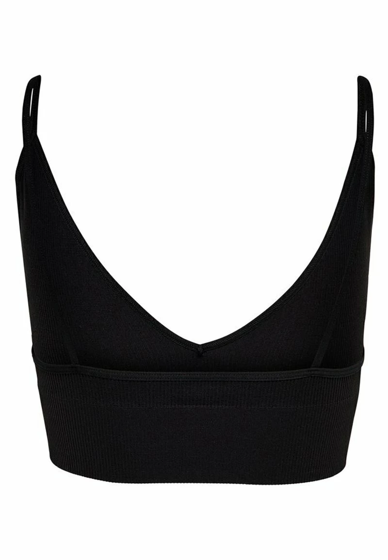 ONLY VICKY SEAMLESS V-NECK - Bustier - Black 8 ONLY VICKY SEAMLESS V-NECK - Bustier - Black – Bild 6