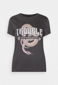 ONLY ONLLUCY - T-Shirt Print - Black -Mode Verkauf 855ef7e6feed49adaae5a7a441f2c7b7