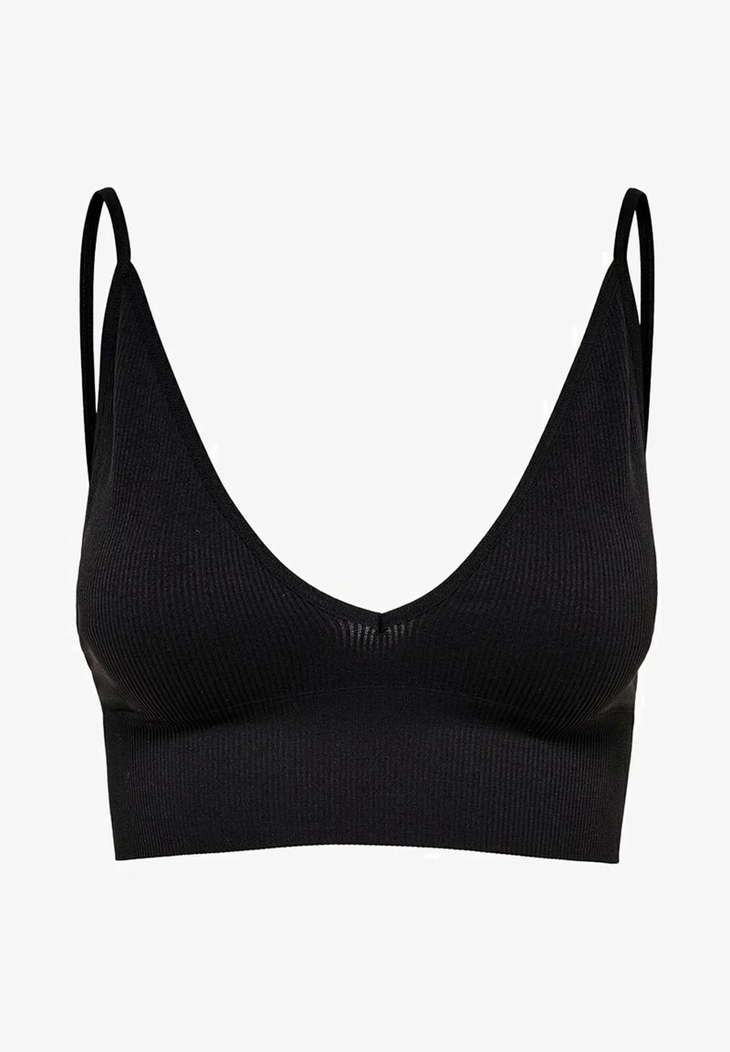 ONLY VICKY SEAMLESS V-NECK - Bustier - Black 7 ONLY VICKY SEAMLESS V-NECK - Bustier - Black – Bild 5