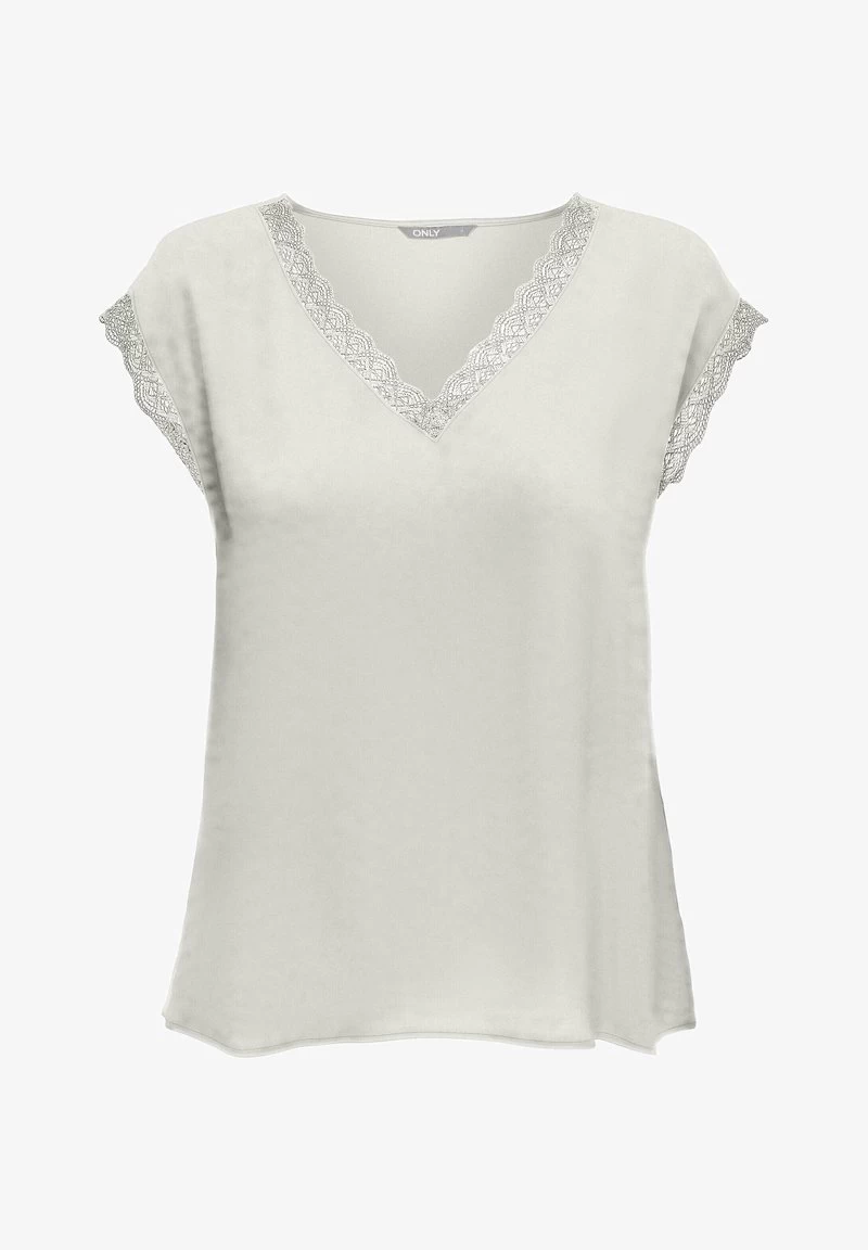 ONLY JASMINA V-NECK - Bluse - Cloud Dancer 3 ONLY JASMINA V-NECK - Bluse - Cloud Dancer