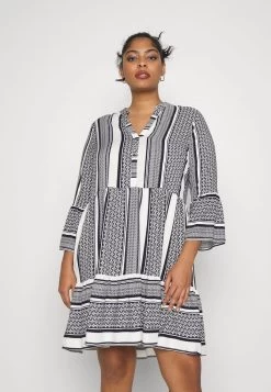 ONLY CARMAKOMA CARMARRAKESH DRESS PLUS SIZE - Freizeitkleid - Black