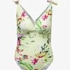 ONLY CARMAKOMA CURVY - Badeanzug - Pastel Green