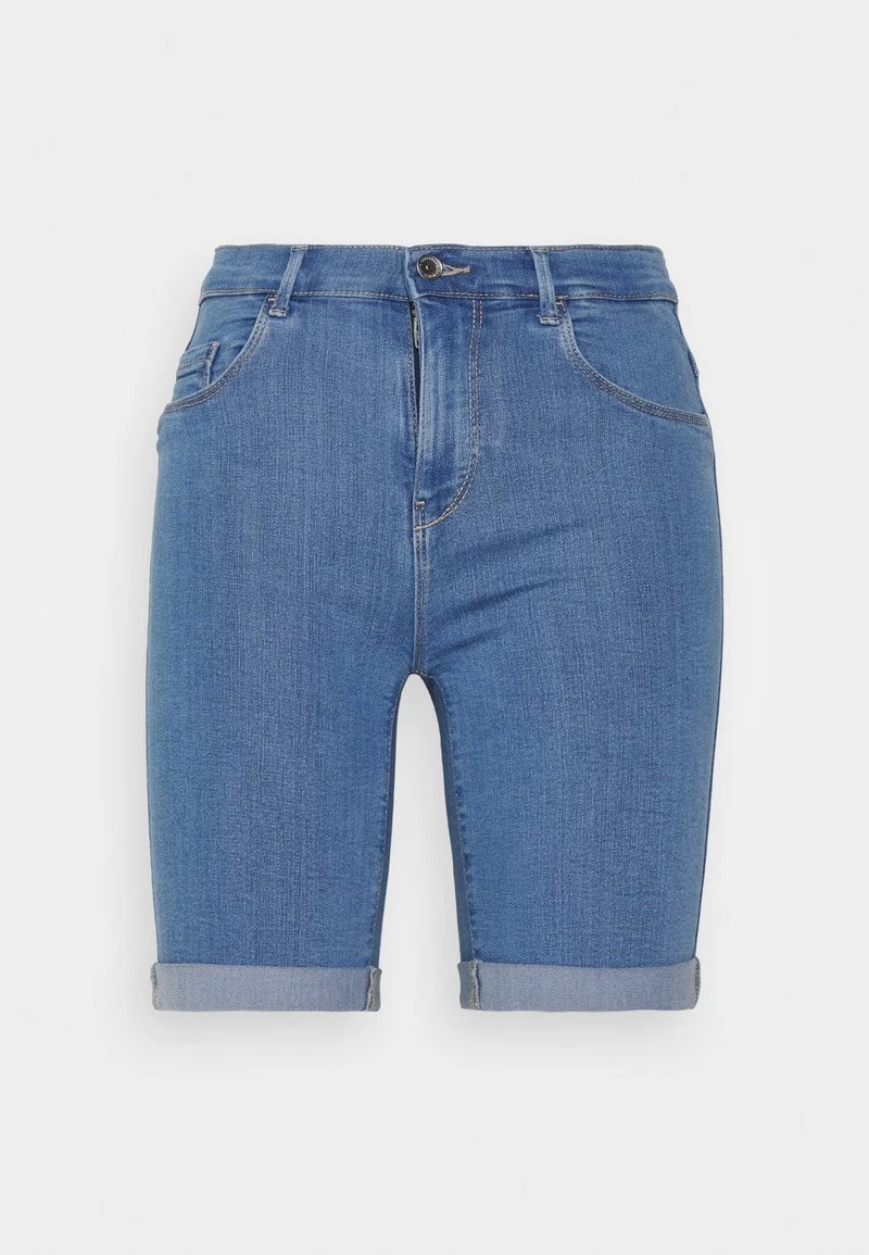 ONLY ONLRAIN LIFE MID LONG - Jeans Shorts - Black 8 ONLY ONLRAIN LIFE MID LONG - Jeans Shorts - Black – Bild 6