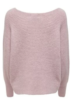 ONLY LANGARM ONLDANI - Strickpullover - Rosa -Mode Verkauf 90db8eb6f6754697aa45b369c7f9e083