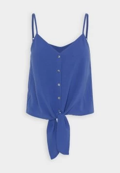 ONLY ONLMETTE STRAP BUTTON - Top - Dazzling Blue -Mode Verkauf 910fe5f92d2f4133a1fde197616a2ce4