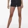 ONLY ONLCUBA LIFE PAPERBAG DNM NOOS - Jeans Shorts - Black Denim -Mode Verkauf 9180546c5cb749a394a76ea5c6cfb1b1