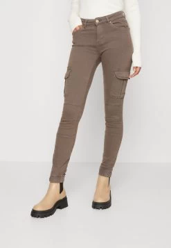ONLY ONLMISSOURI REGULAR PANT - Cargohose - Brown