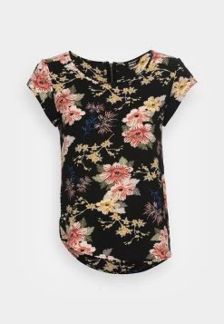 ONLY AOP NOOS PTM - Bluse - Black -Mode Verkauf 921e63fef67b4becb0aeee98eb6eab0e