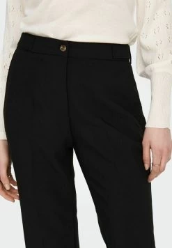 ONLY HIGH WAIST - Stoffhose - Black -Mode Verkauf 9415fbcf1ff544d1985fb3444793ba71