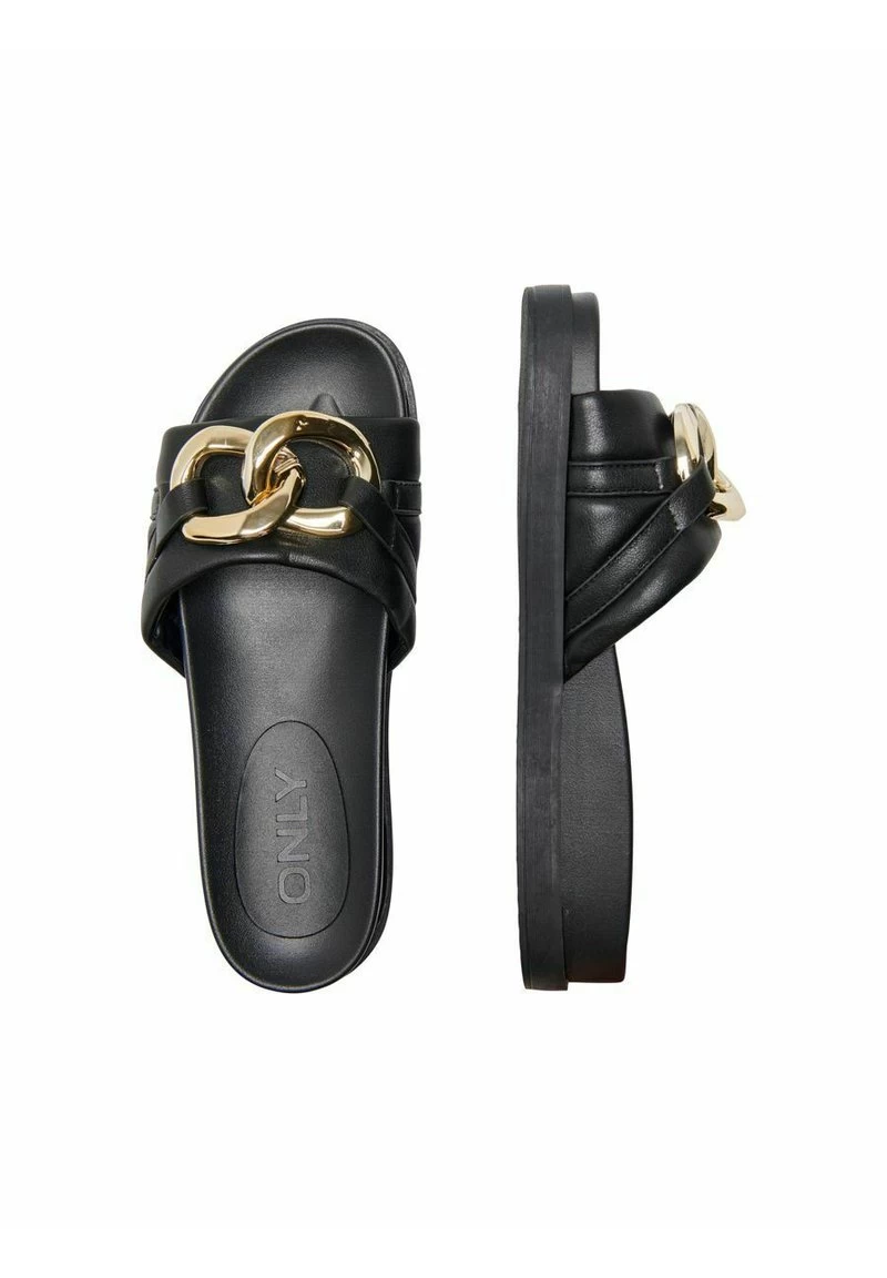ONLY Shoes Pantolette Flach - Black 5 ONLY Shoes Pantolette Flach - Black – Bild 3