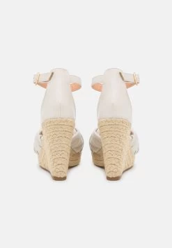 ONLY Shoes ONLAMELIA WEDGE - Plateausandalette - White -Mode Verkauf 9a13f24496274ad7b28b049ba6b5c36c