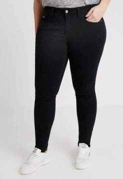 ONLY CARMAKOMA CARANTE LIFE REG PUSH UP - Jeans Skinny Fit - Black -Mode Verkauf 9a85350600fe4c21806c502911a28a6e