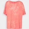 Only Play ONPJIE LOOSE BURNOUT TEE CURVY - T-Shirt Print - Spiced Coral -Mode Verkauf 9b630e47f9854c97908f80b5a7b9de17