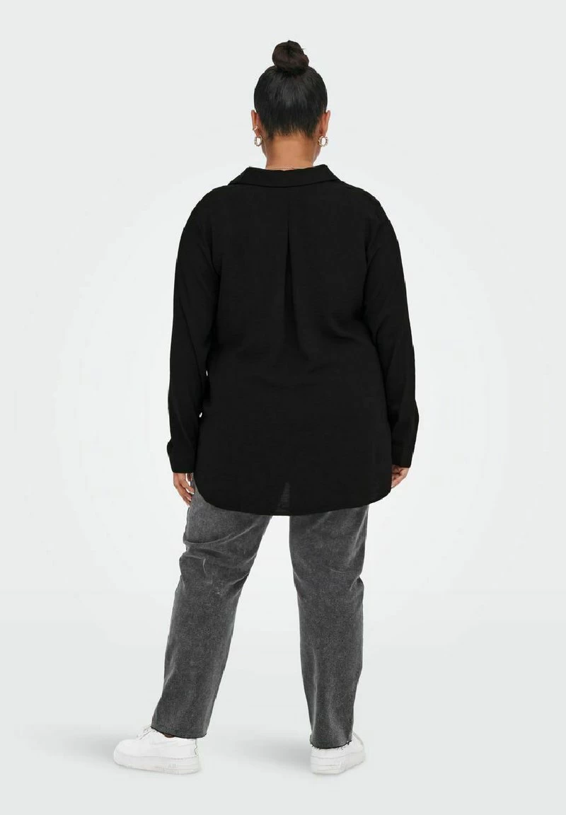 ONLY CARMAKOMA CARJOLEEN JACKIE LS WVN - Hemdbluse - Black 5 ONLY CARMAKOMA CARJOLEEN JACKIE LS WVN - Hemdbluse - Black – Bild 3