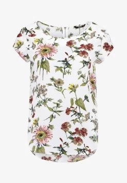 ONLY VIC AOP NOOS - Bluse - Cloud Dancer -Mode Verkauf 9c77862f28f54563ac3a10279305417d