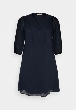 ONLY CARMAKOMA CARNEW BETTINA KNEE DRESS - Cocktailkleid/festliches Kleid - Night Sky -Mode Verkauf 9d426143668140f88563bc52fb6d3c70