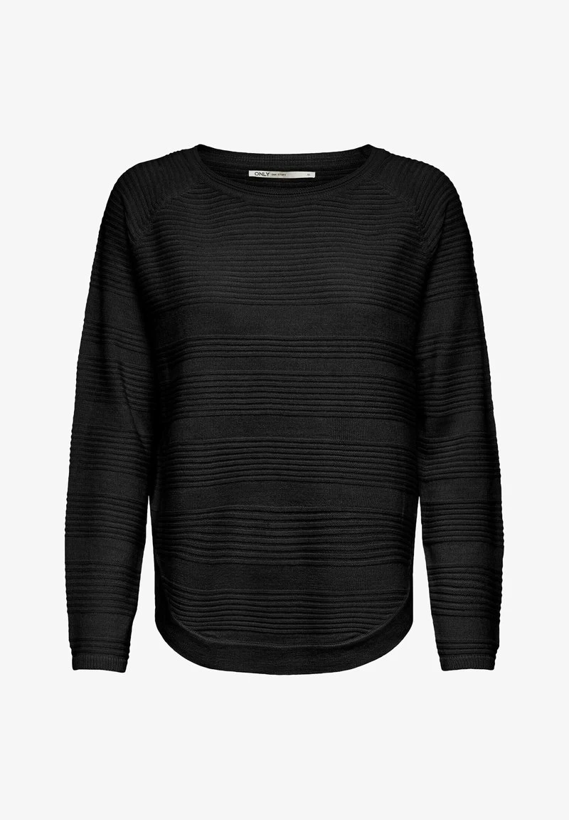 ONLY DÜNNER LANGARM BASIC STRETCH SWEATER ONLCAVIAR - Strickpullover - Schwarz 5 ONLY DÜNNER LANGARM BASIC STRETCH SWEATER ONLCAVIAR - Strickpullover - Schwarz – Bild 3