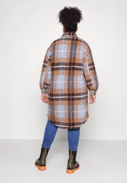 ONLY CARMAKOMA CARANDREA LONG SHACKET - Klassischer Mantel - Tobacco Brown -Mode Verkauf 9d9a1ff7c13d4fd78021a6cb0aee7963