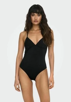 ONLY EINFARBIGER - Badeanzug - Black