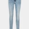 ONLY ONLCORAL SKINNY ACID - Jeans Skinny Fit - Light Blue Denim -Mode Verkauf a262156a7ed14218beb803f734eda134