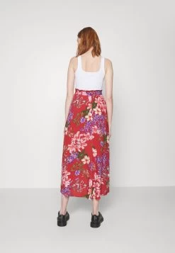 ONLY ONLNOVA LIFE LONG SKIRT - Maxirock - Mineral Red -Mode Verkauf a61adfb99928405c8c390974f689f907